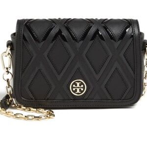 Tory Burch Mini Robinson Patchwork Crossbody